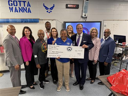 Maj. Melissa Lacy, TOTY for Bob Jones High School